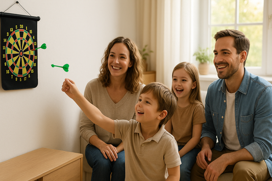 Bring Fun and Fitness Indoors with a Magnetic Dart Board