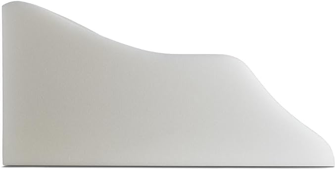 Lounge Doctor Elevating Leg Rest Wedge Pillow, Heather Grey, Large