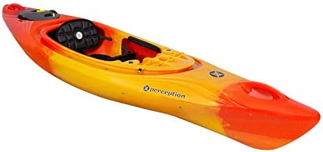 Perception Joyride 10 - Sit Inside Kayak for Adults and Kids - Recreational and Multi-Water Kayak with Selfie Slot - 10'