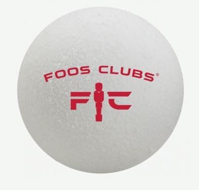 Foosballs - Professional Tournament Quality Balls - Great for Schools, Home Play, and Rec Centers - Set of 6 Foosball Balls.