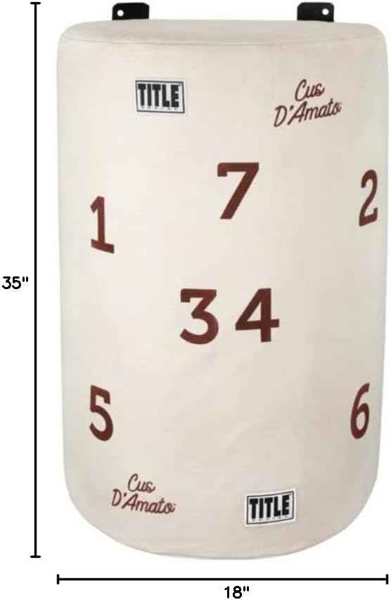TITLE Boxing Cus D'Amato Willie Heavy Bag - Wall Mount Punching Bag