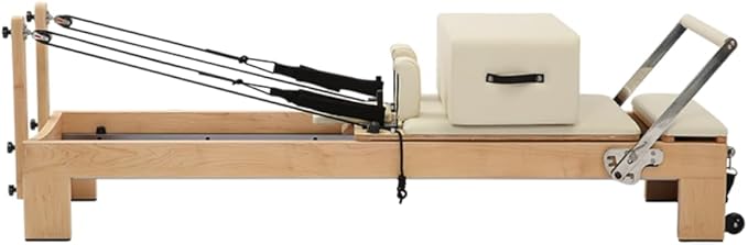 Pilates Reformer Sitting Box 27.4 x 15.6 x 11.2 inches, Pilates Equipment Accessories, Suitable for Home Workouts and Professional Studio Use