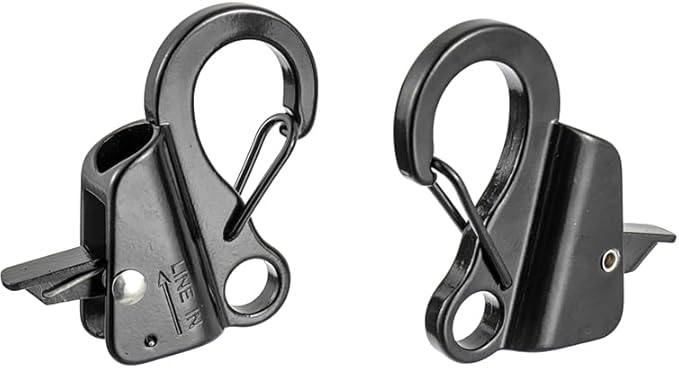 2PCS Stainless Steel Boat Anchor Hook Quick Release Hook Anchor System for Small Boat Pontoon and Kayak