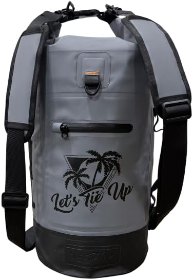 Let's Tie Up Waterproof Dry Bags for Boating and Outdoors | Ultimate Roll-Top Dry Bag: Style, Functionality, and 100% Waterproof Protection for All Your Boating and Outdoor Adventures | 30L