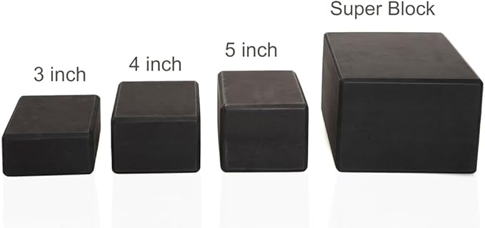 ๐๐๐ฒ๐ฟ๐๐ฑ๐ฎ๐ ๐ฌ๐ผ๐ด๐ฎ Foam Block with Soft Non-Slip Surface for Stability, Balance, and Deepen Stretches - Ideal for Yoga, Pilates, and Meditation Accessories (Sold Singular)