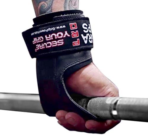 Cobra Grips PRO Weight Lifting Gloves Heavy Duty Straps Alternative Power Lifting Hooks for Deadlifts Adjustable Neoprene Padded Wrist Support Bodybuilding