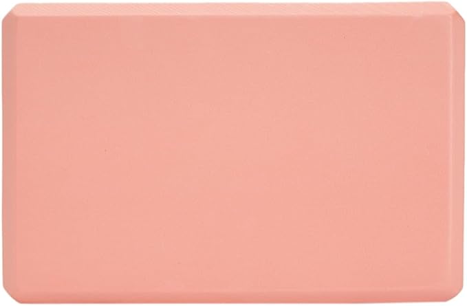 𝗘𝘃𝗲𝗿𝘆𝗱𝗮𝘆 𝗬𝗼𝗴𝗮 Foam Block with Soft Non-Slip Surface for Stability, Balance, and Deepen Stretches - Ideal for Yoga, Pilates, and Meditation Accessories (Sold Singular)