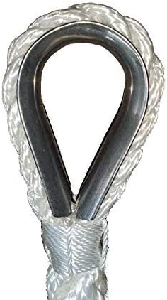 MarineNow Fluke Anchor Kit – Hot-Dip Galvanized Anchor with Chain, 98 ft Marine Rope & Shackles | Choose 5 lb (10–18 ft Boats), 8.5 lb (15–24 ft), or 13 lb (20–32 ft)