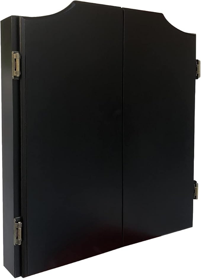 Black Dart Board Cabinet (No Dartboard)