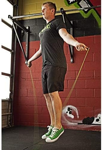 R2 Jump Rope - Green PVC Training Rope with Speed Bearing Handles