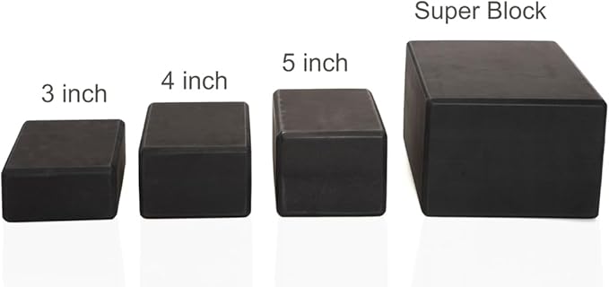 𝗘𝘃𝗲𝗿𝘆𝗱𝗮𝘆 𝗬𝗼𝗴𝗮 Foam Block with Soft Non-Slip Surface for Stability, Balance, and Deepen Stretches - Ideal for Yoga, Pilates, and Meditation Accessories (Sold Singular)