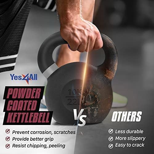 Yes4All Cast Iron Kettlebell