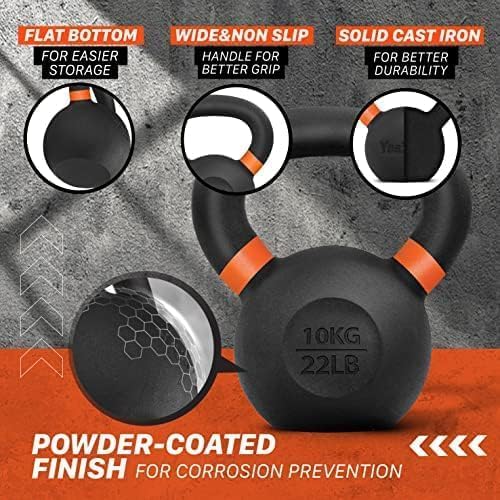 Yes4All Cast Iron Kettlebell