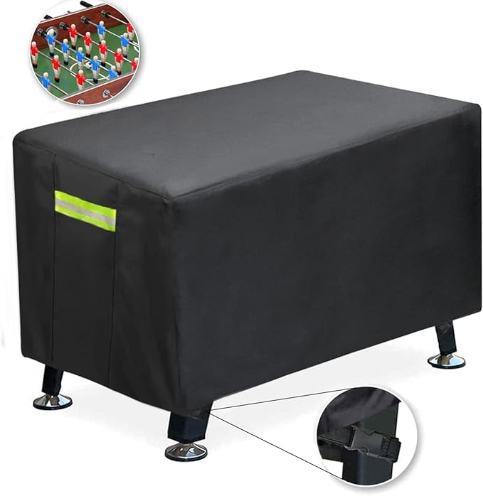 WB WEIRDBEAST Foosball Table Cover Soccer Table Cover Waterproof All Protection Outdoor/Indoor UV Resistant
