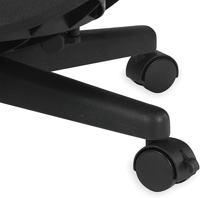 Gaiam Ultimate Balance Ball Chair (Standard or Swivel Base Option) - Premium Exercise Stability Yoga Ball Ergonomic Chair for Home and Office Desk - 52cm Anti-Burst Ball, Air Pump, Exercise Guide