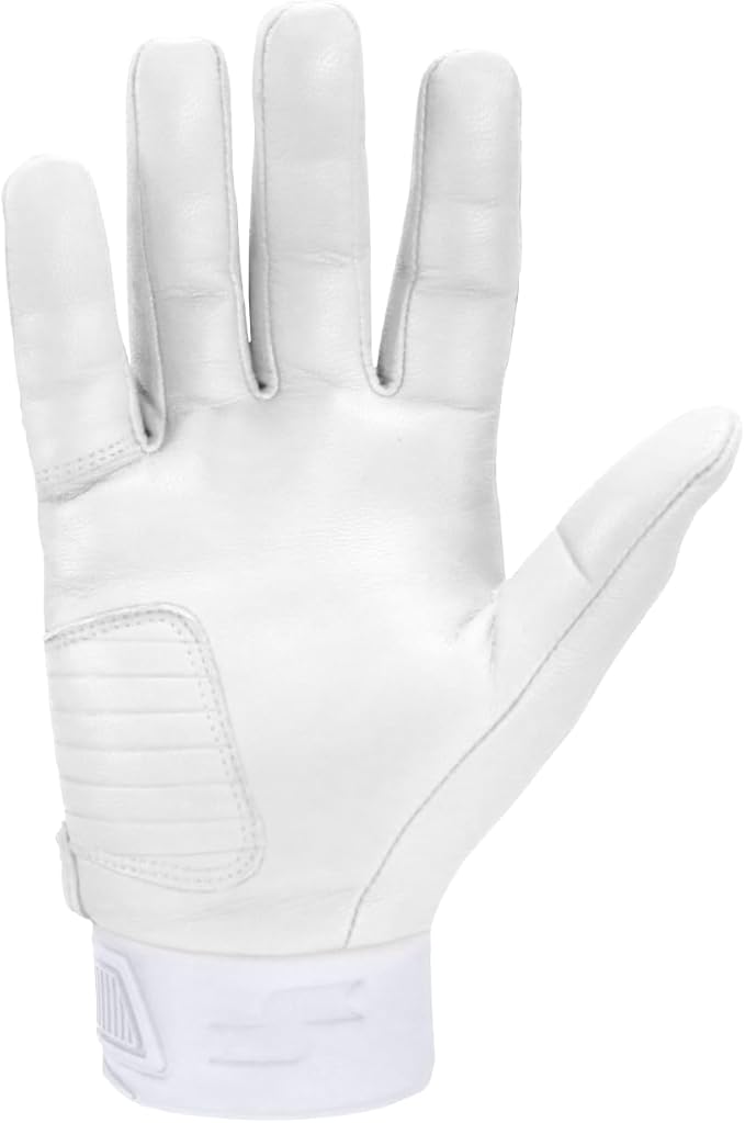 SSK Showcase Youth Baseball Batting Gloves - Durable Full Cabretta Leather Glove - 8 Colors