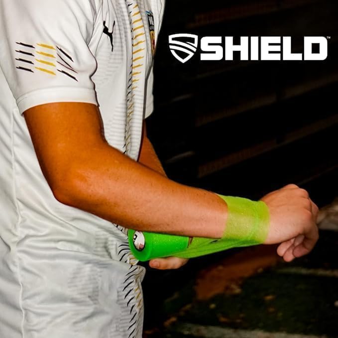 Shield Athletic Underwrap | Bulk Case of 48 Rolls of PreWrap, Hair Tie, Headband, Patellar Support, Pre-Wrap Athletic Tape, 2.75" X 30 SYards, Foam Barrier, Flexible, Breathable (Pink)
