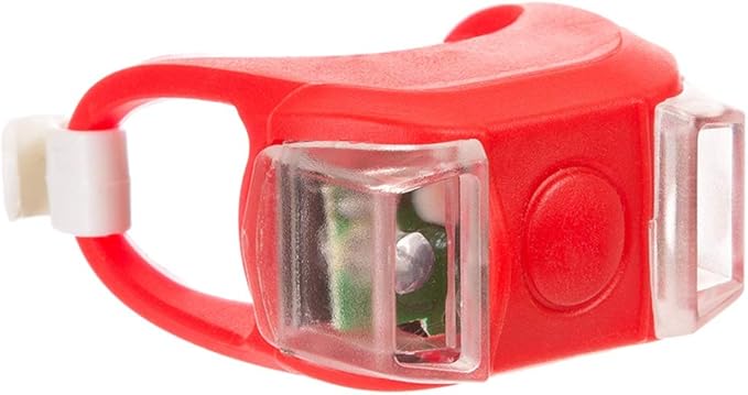 Bright Eyes Silicone Bike Tail Light Rear Safety LED Lights (Red)