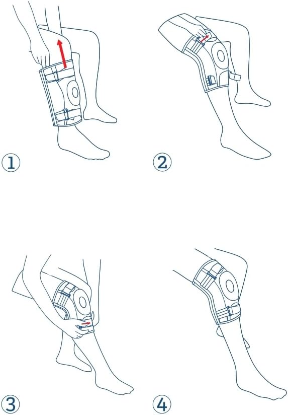 NEENCA Professional Knee Brace for Knee Pain, Hinged Knee Support with Removable Dual Side Stabilizers, Strong Stability for Joint Pain Relief, Arthritis, Meniscus Tear, ACL, PCL, MCL, Runner, Workout