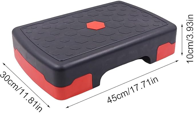Aerobic Exercise Step, Fitness Equipment, Stable Aerobic Stepper, Workout Stepper for Cardio Strength Home Gym