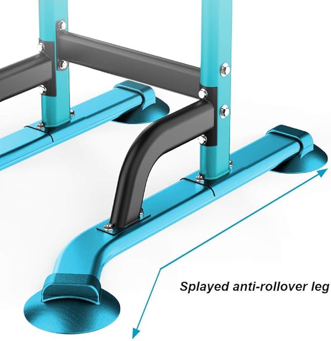 SogesHome Power Tower Pull Up Bar and Dip Station Adjustable Height Dip Stand Multi-Functional Strength Training Fitness Workout Station