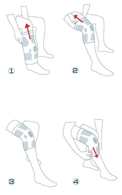 NEENCA Professional Knee Brace for Pain Relief, Medical Knee Compression Sleeve, Knee Support with Horizontal Knit Tech for Meniscus Tear, ACL, Arthritis, Joint Pain, Runner, Workout