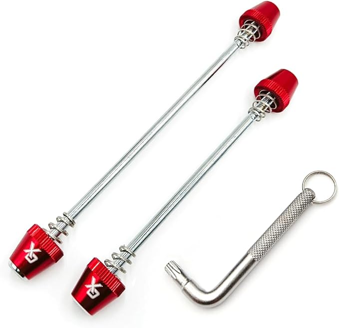 ONIPAX Bike Anti-Theft Locking Skewer 7 Lobe Bicycle Wheel Hub Secure