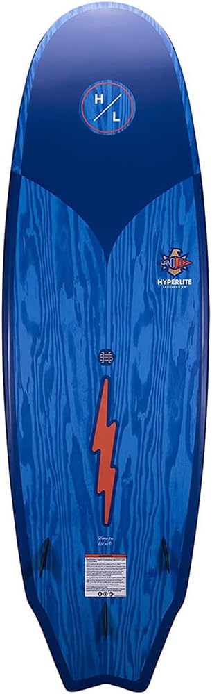 Hyperlite Landlock Wakesurf Board – Forgiving Longboard Style Wakesurf Board - Perfect for Beginners and Intermediate Riders or for Your First Surf Session