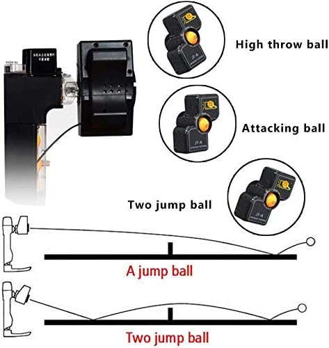 ZXMT Ping Pong Robot Machine Automatic JT-A Table Tennis Robot Machine with Catch Net for Training