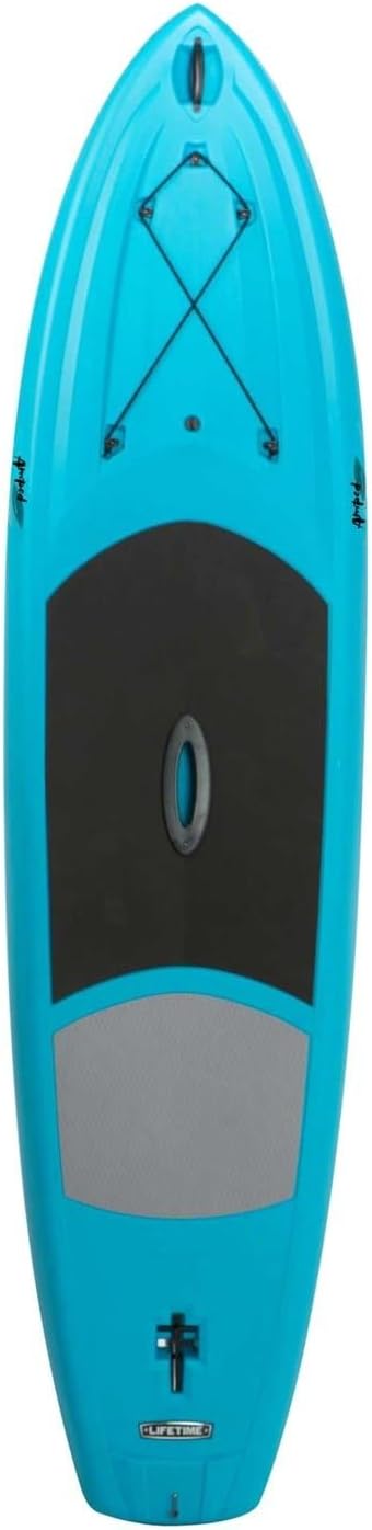 Lifetime Amped Hardshell Paddleboard with Paddle, 11', Glacier Blue