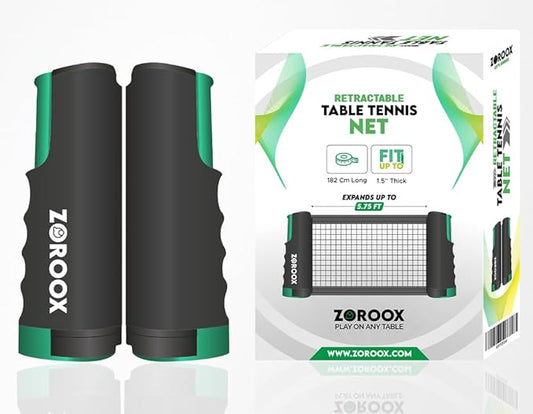 Table Tennis Net | Portable | Retractable | Easy Install Portable Table Tennis Net for Any Table. Easy to Install & Durable