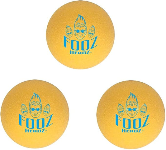 Foosballs Professional Tournament Quality - Just Like The Pros Use, Official Regulation Size - Set of 3 Foosball Balls