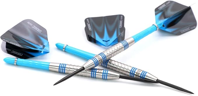 CUESOUL Professional Tungsten Steel Tip Dart Set 85% Tungsten 22g/24g/26g-Glory Series