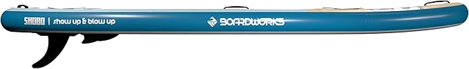 Boardworks SHUBU SUP - All Water Inflatable Stand-Up Paddle Board - SUP Includes Complete Kit with Paddle, Backpack Carry Bag, Leash, Dry Bag and Pump