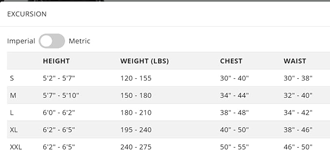 Oceanic Excursion BC, W/QLR4 (XL)