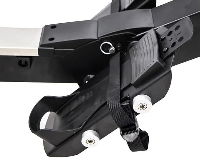 TKO AirRaid Rower | Air Resistance Rowing Machine for Home & Commercial Use | Foldable Air Rowing Machine with 9 Damper Levels, LCD Console, Smooth Glide Rower Machine
