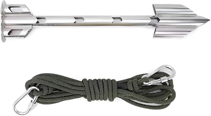 Boat Anchor/Kayak Anchor/Jet Ski Anchor/Shallow Water Sand Anchor (Hollow Design, 17 '' L & 3.5'' W)