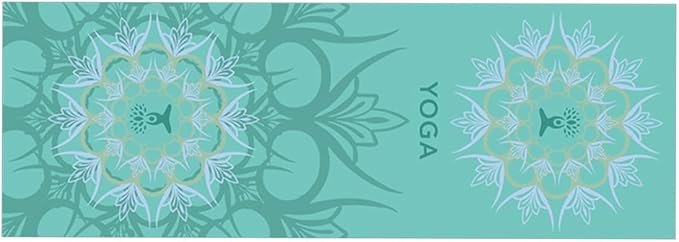 Non-Slip Yoga Towel - Superfiber Yoga Towel, hot Yoga Towel, Moisture Absorption, Sweat Absorption, for in Yoga, Pilates, hot Yoga Easy Travel. Size 25.5"x73" (1Pcs), F Colour