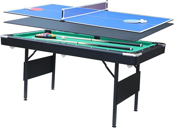 3 in 1 Game Table, Pool Table, Table Games, Table Tennis, Multi Game Table, Table Games, Family Movement