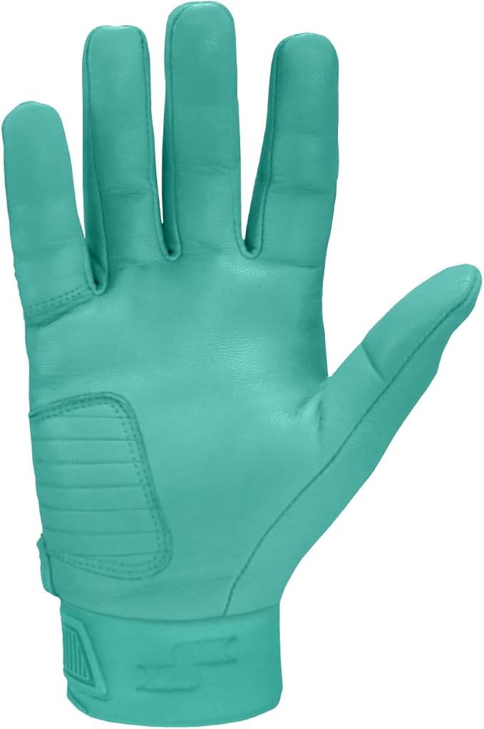 SSK Showcase Youth Baseball Batting Gloves - Durable Full Cabretta Leather Glove - 8 Colors
