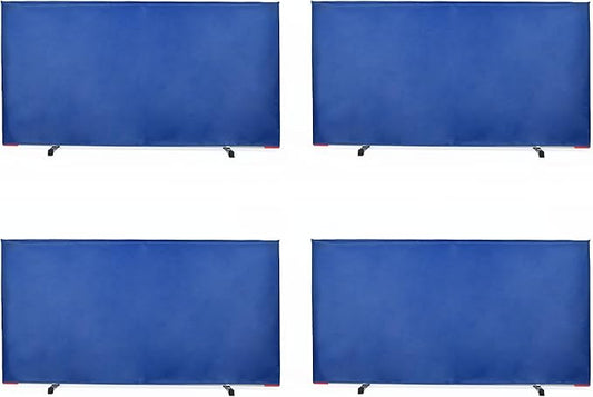 4pcs Portable Table Tennis Barrier - 55"x29.5" Durable 420D Oxford Cloth Baffle for Quick Ball Pickup | Professional Surround Block for Court, Training & Home Use