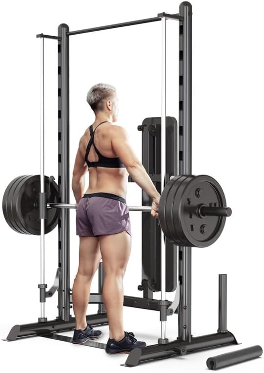 SincMill Squat Rack for Home Gym Bench Press bar Weight Bench Set for Home Gym Power Rack Machines S1000