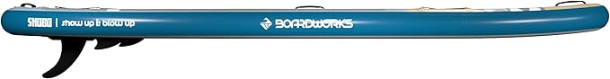 Boardworks SHUBU SUP - All Water Inflatable Stand-Up Paddle Board - SUP Includes Complete Kit with Paddle, Backpack Carry Bag, Leash, Dry Bag and Pump