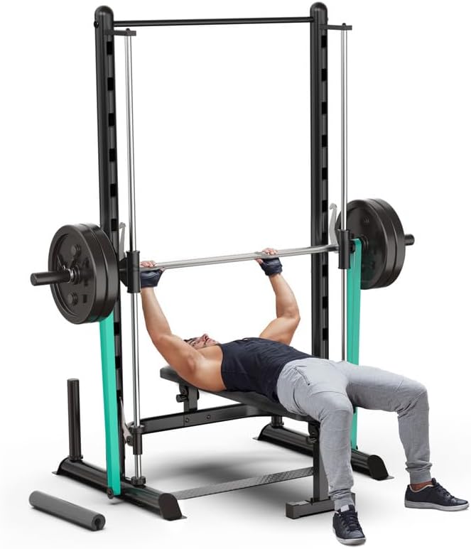 SincMill Squat Rack for Home Gym Bench Press bar Weight Bench Set for Home Gym Power Rack Machines S1000