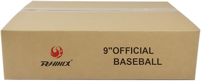 PHINIX Synthetic Leather Baseballs for Practice Recreation Use and Casual Games