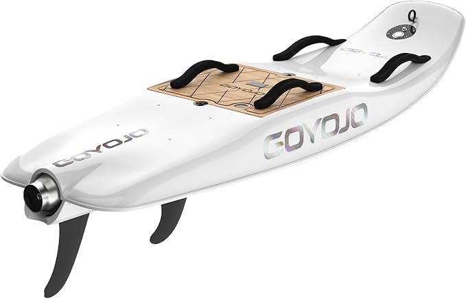 GOYOJO High-Speed Electric Surfboard - 12/15 KW Water Jet Surfing Board, Maximum Speed of 65 KM/h, Battery Life of 50-80 Minutes, Hybrid Fiber Construction, Suitable for Adults
