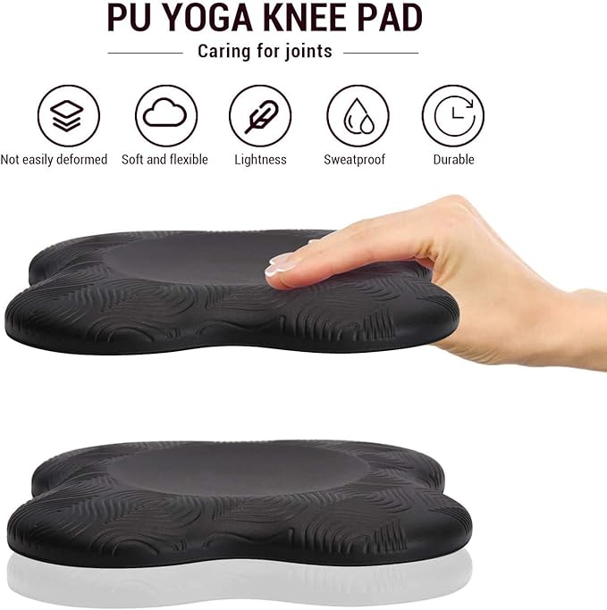 Yoga Knee Pad Cushion Extra Thick for Knees Elbows Wrist Hands Head Foam Yoga Pilates Work Out Kneeling pad