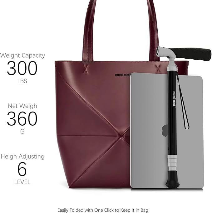 Canes for Women for Stability, Walking Cane for Men, Folding Canes for Women Adjustable for Travel, Dual Modes Handle (Sticks or Canes) with Daily Pill Box