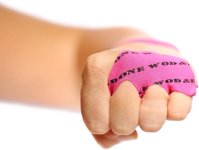 WOD&DONE Custom Hand Protection Athletic Tape Grips for Pullups, Functional Fitness, Gymnastics