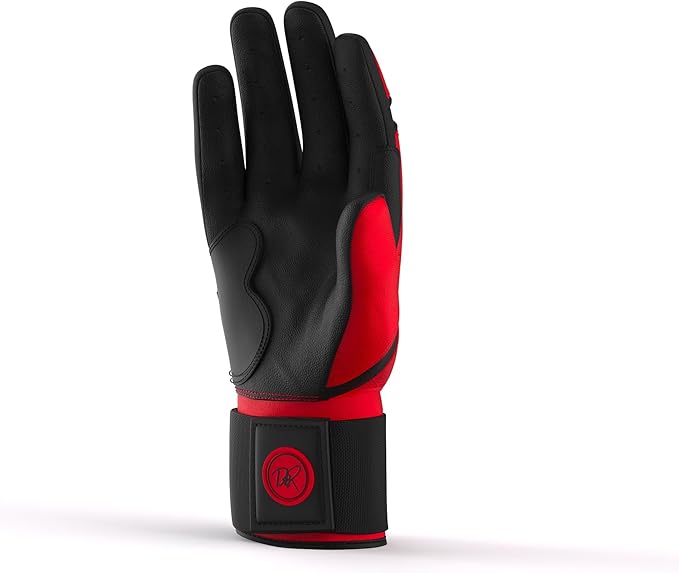 Drip & Rip Baller Series - Youth Batting Gloves + Adult Batting Gloves - for Softball and Baseball - Long Cuff Style for Men and Youth